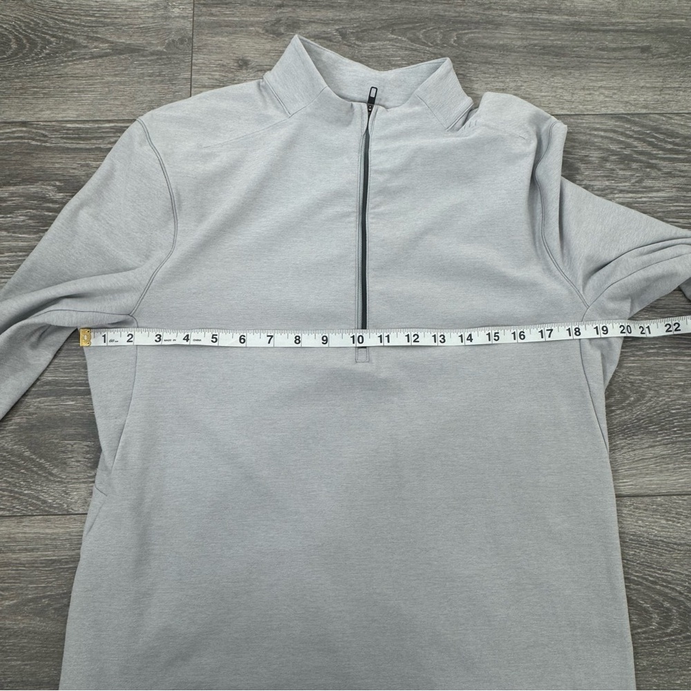 Lululemon Surge Warm 1/2 Zip Pullover Heathered Sea Salt Men’s M - Picture 8 of 10